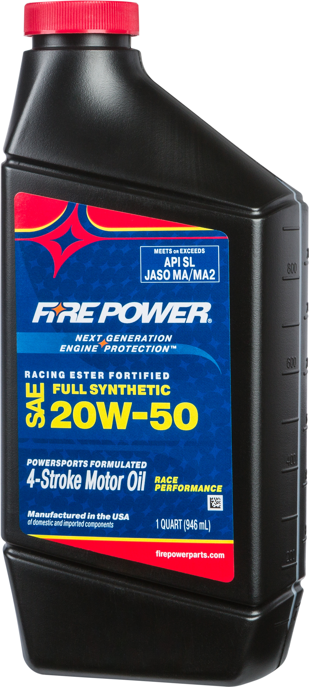 FIRE POWER Racing Ester Fortified Full Synthetic Motor Oil - View 1