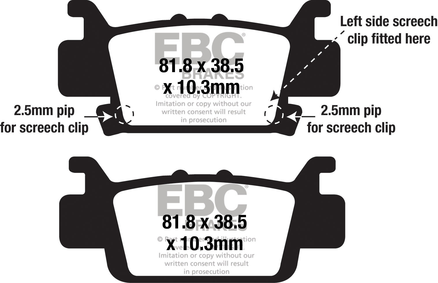 Standard Brake Pads