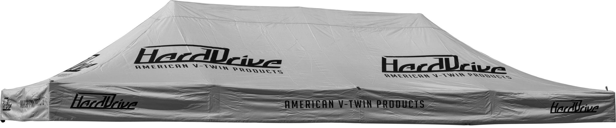 HARDDRIVE CANOPY GREY WITH LOGO 10' X 20' REPLACMENT TOP - View 1