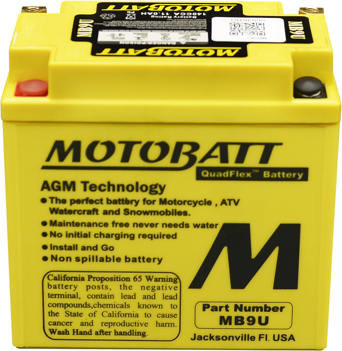 MotoBatt Quadflex AGM Batteries