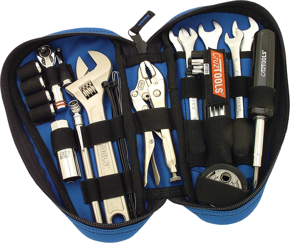 CRUZ TOOLS RoadTech Teardrop Tool Kit - View 1