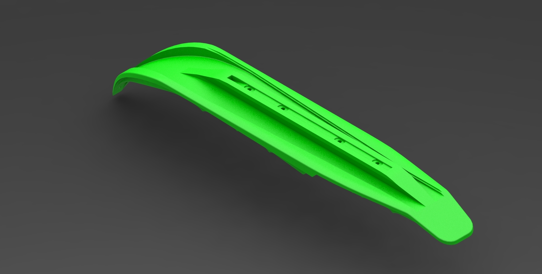 SLYDOG 7" Attack Skis - View 1