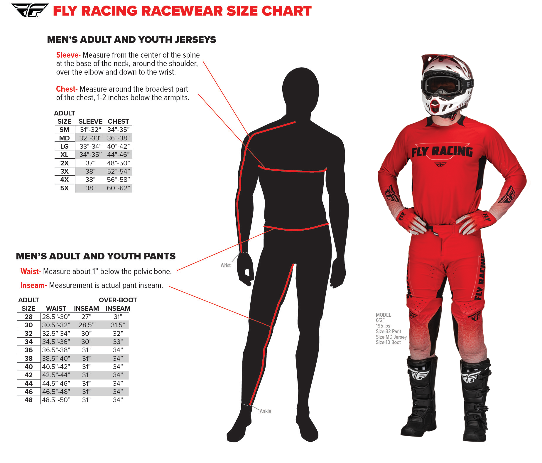 thumbnail image 2 of Fly Racing Men's F-16 MX ATV Off-Road Riding Pants – New With Tags 2 of 6