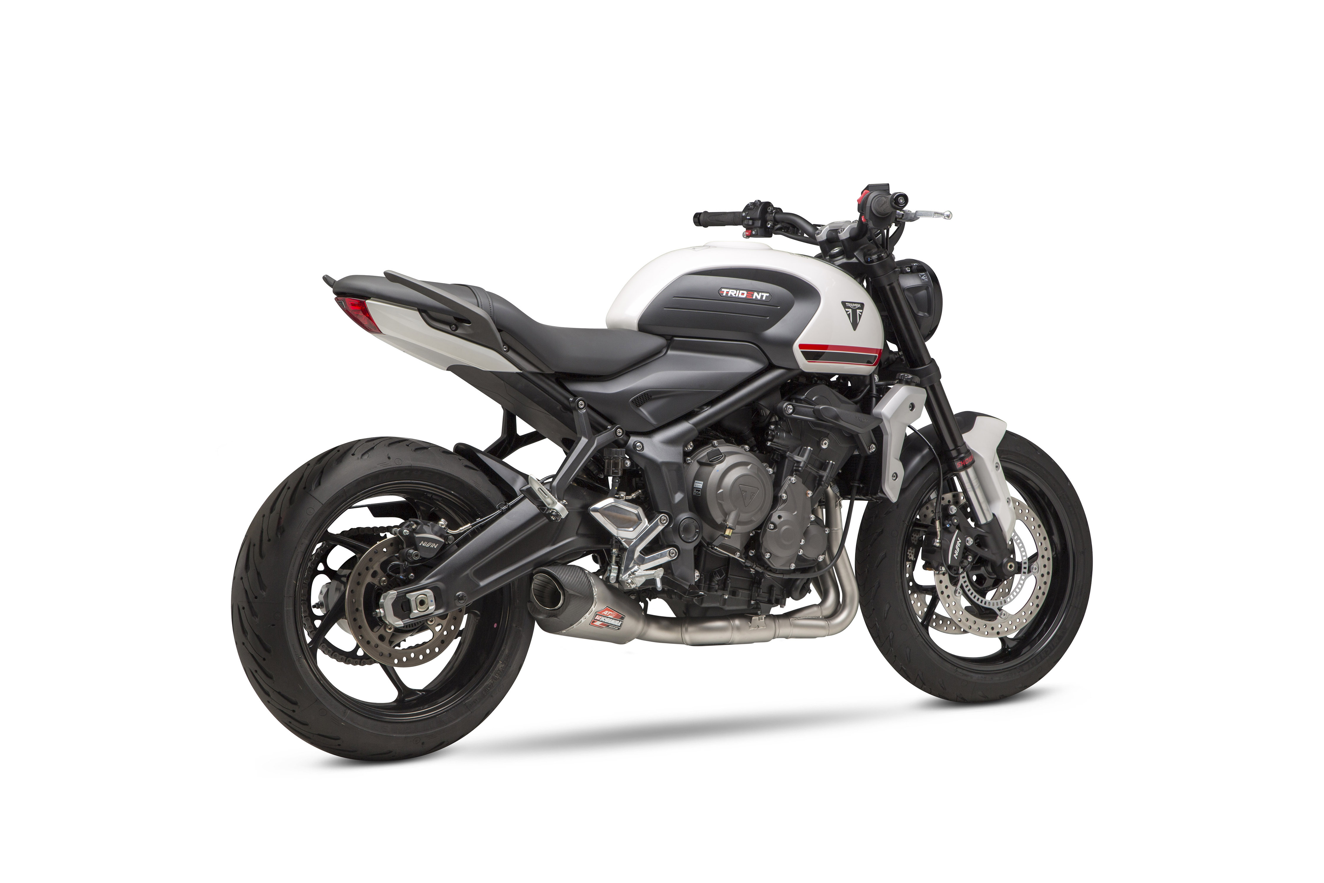 YOSHIMURA FULL Exhaust 2021-23 TRIUMPH TRIDENT 660 At2 Race 19660AP520