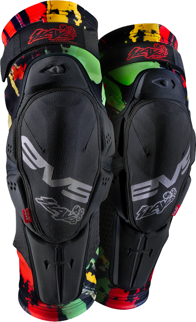 EVS Slayco96 Knee Guard Explosion Youth - View 1