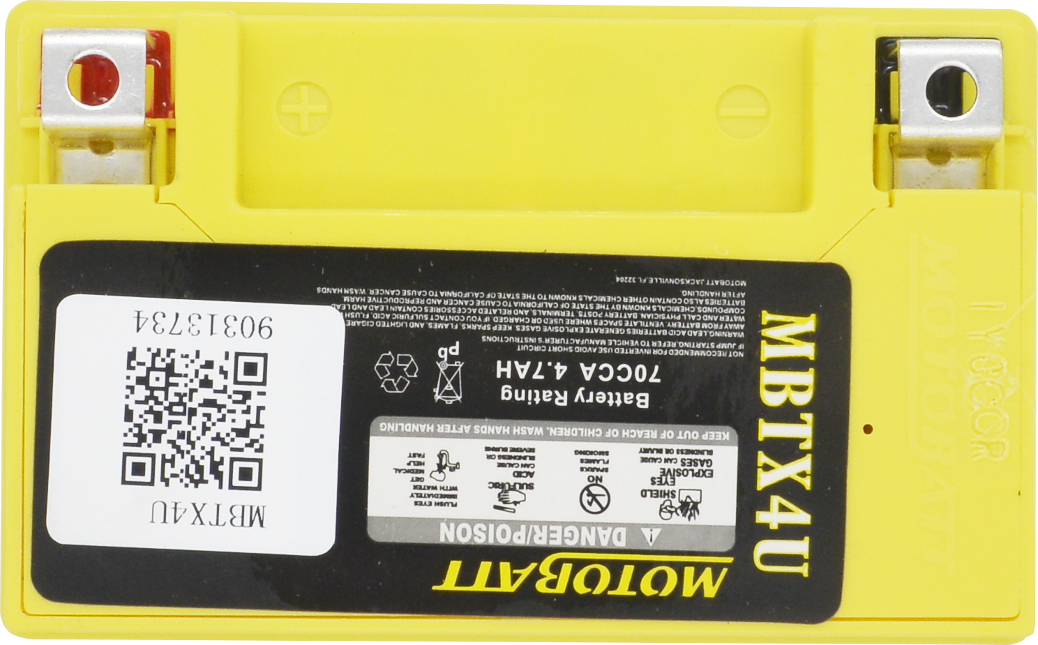 MotoBatt Quadflex AGM Batteries