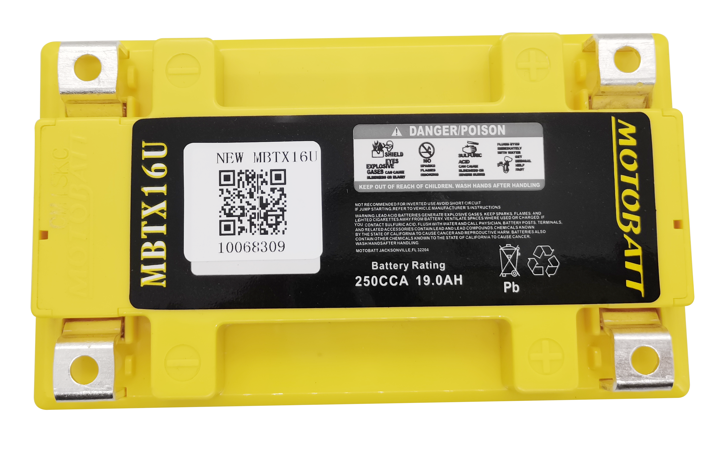 MotoBatt Quadflex AGM Batteries