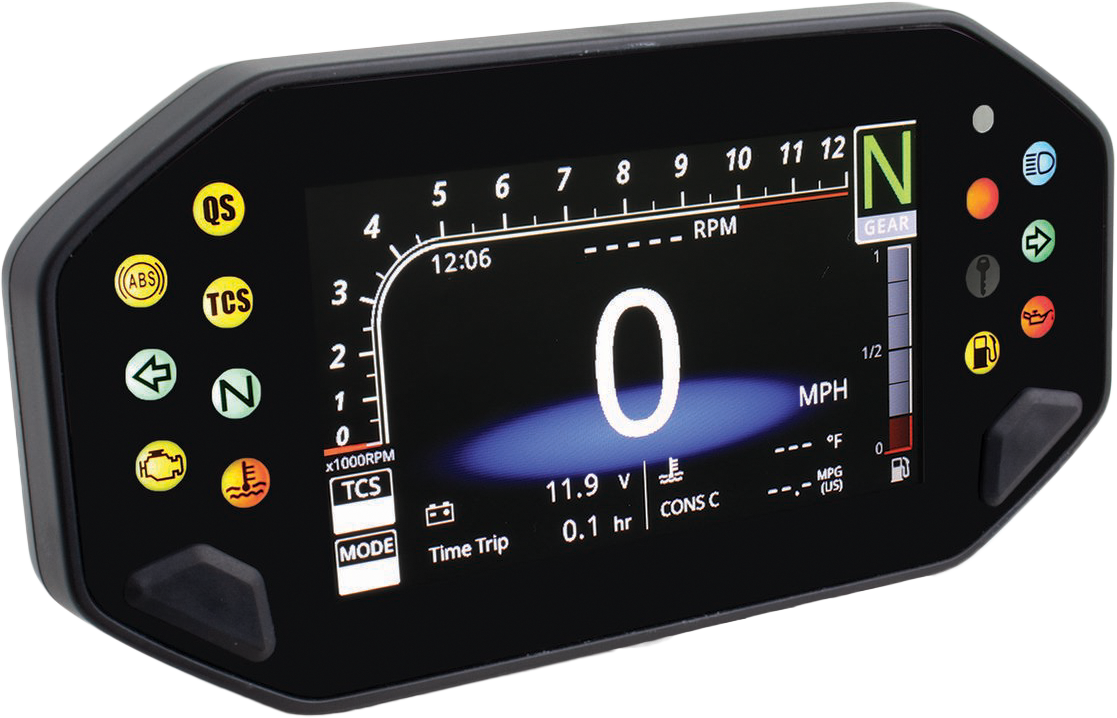 KOSO RX-4 TFT Multifunction Meter - View 1