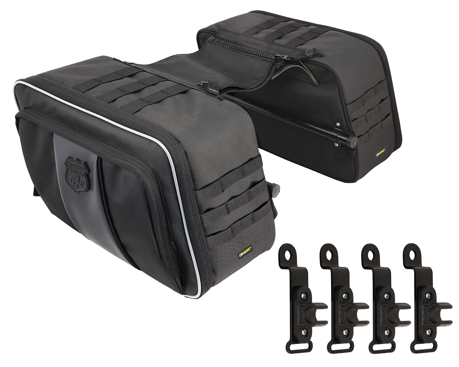 Route 1 Road Trip Saddle Bags