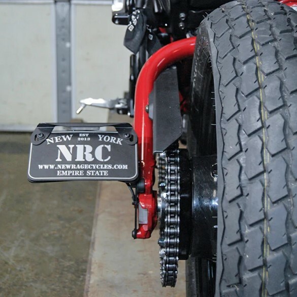 Side Mount License Plate