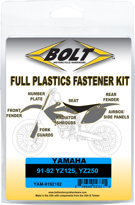 Full Body Work Fastener Kit