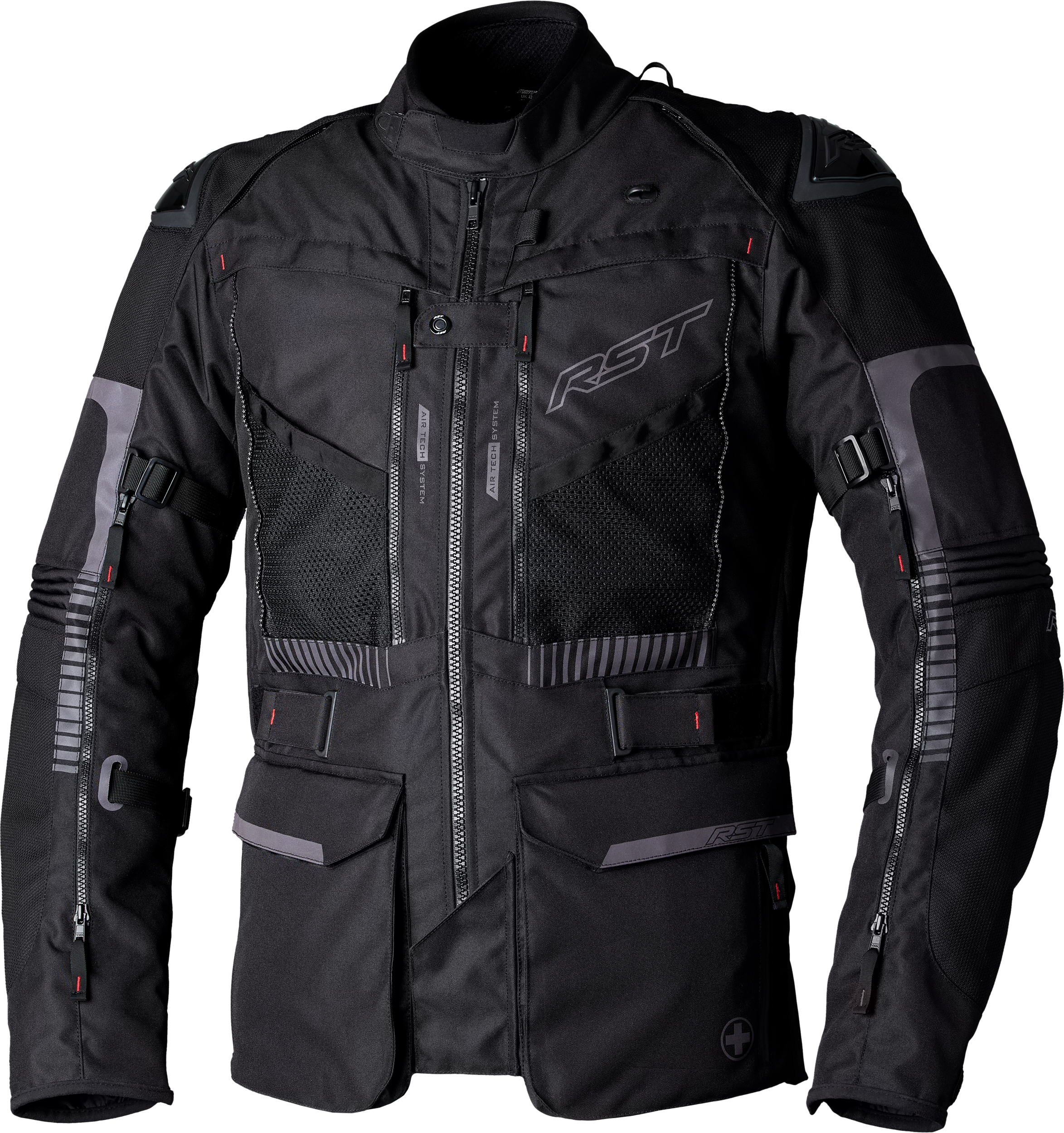 RST PRO SERIES RANGER CE JACKET BLACK/BLACK TEXTILE MD