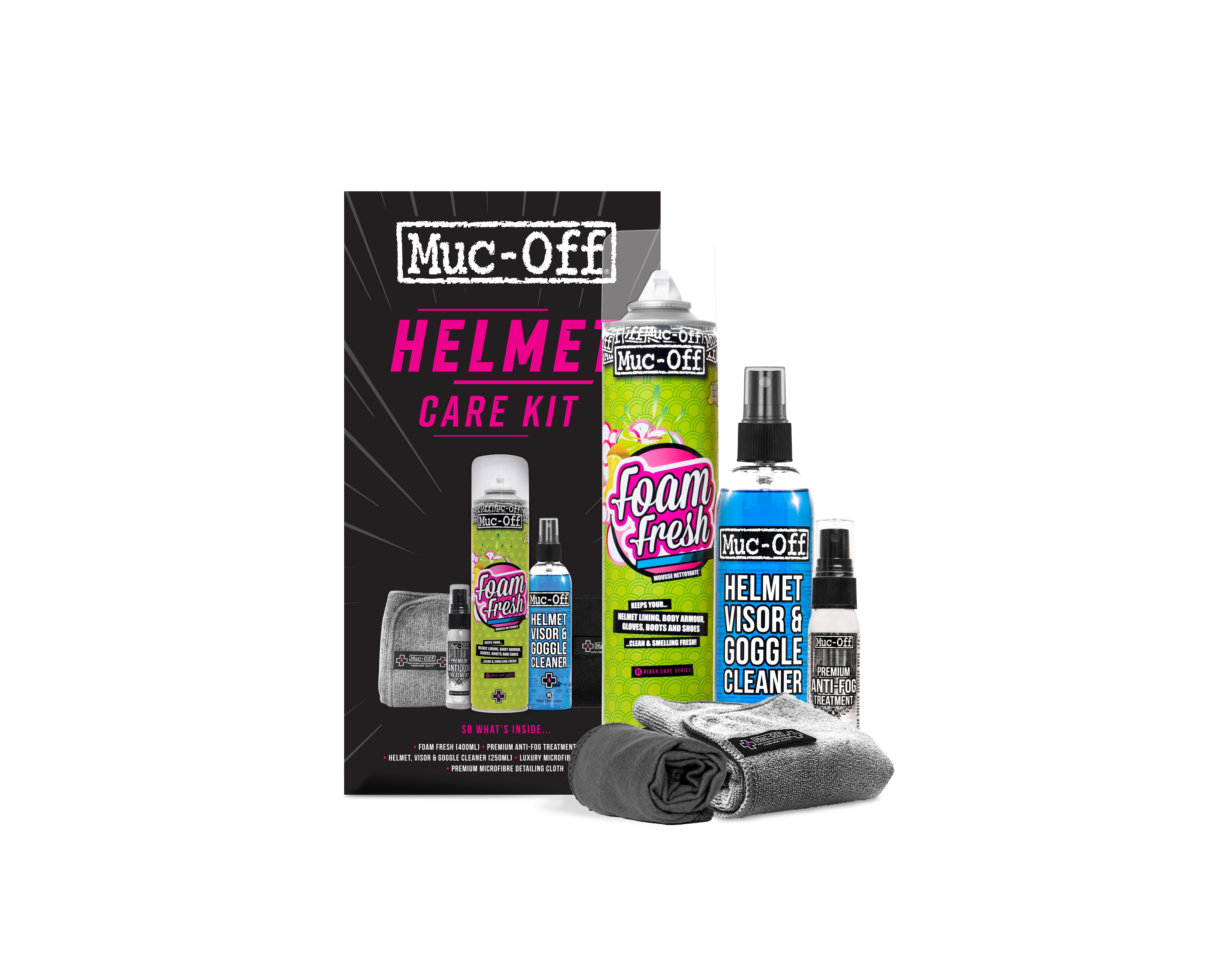 MUC-OFF Helmet Care Kit - View 1