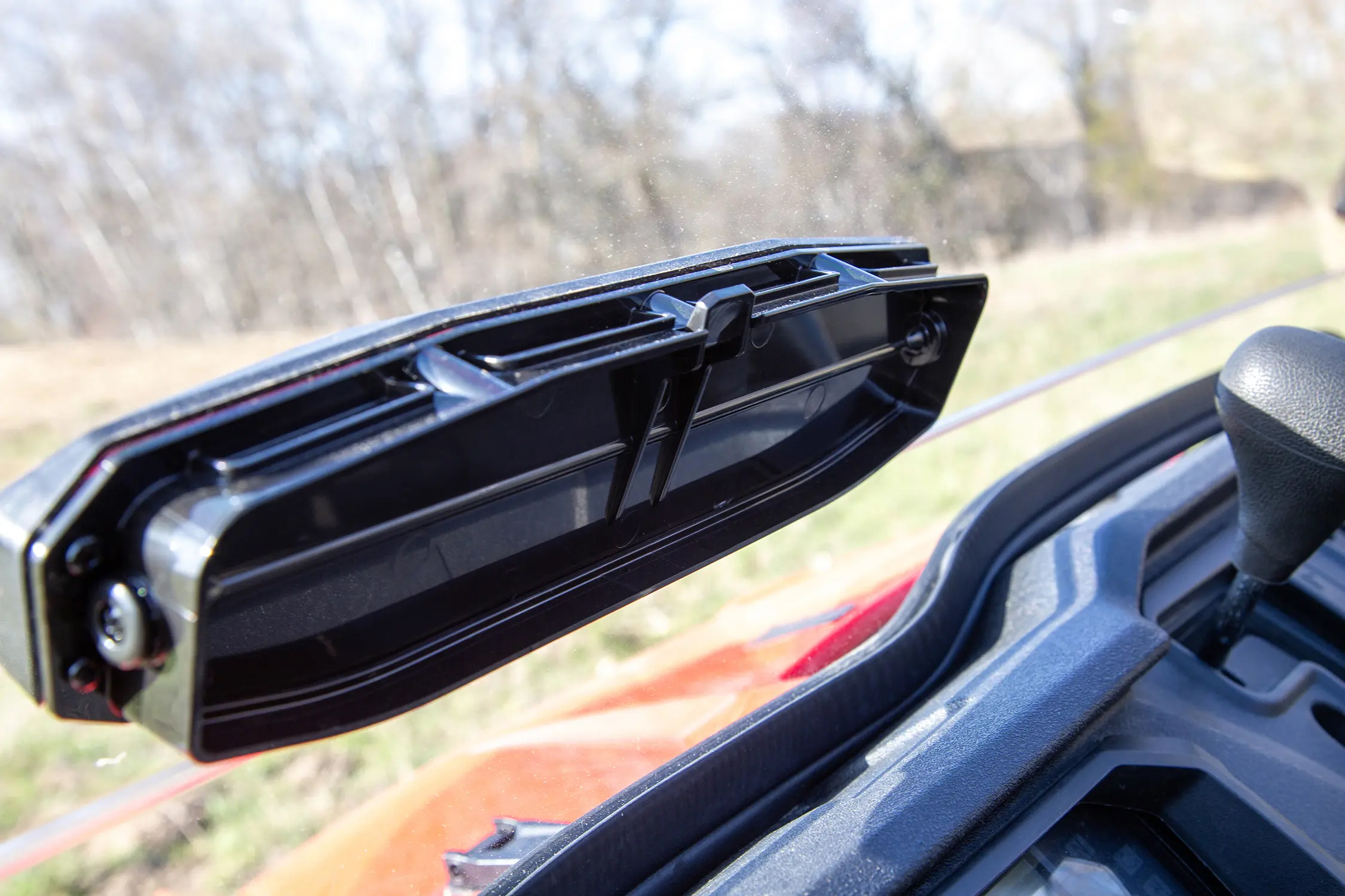 Front Poly Windshield – Full Fixed Vented