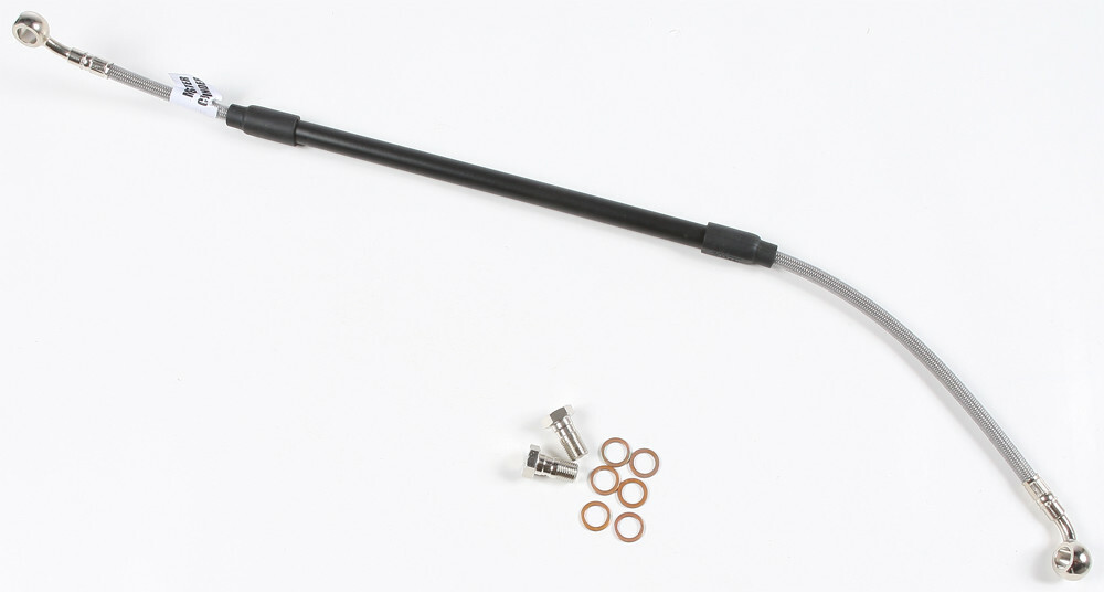 GBRAKES STEEL BRAKE LINE REAR YAM - View 1
