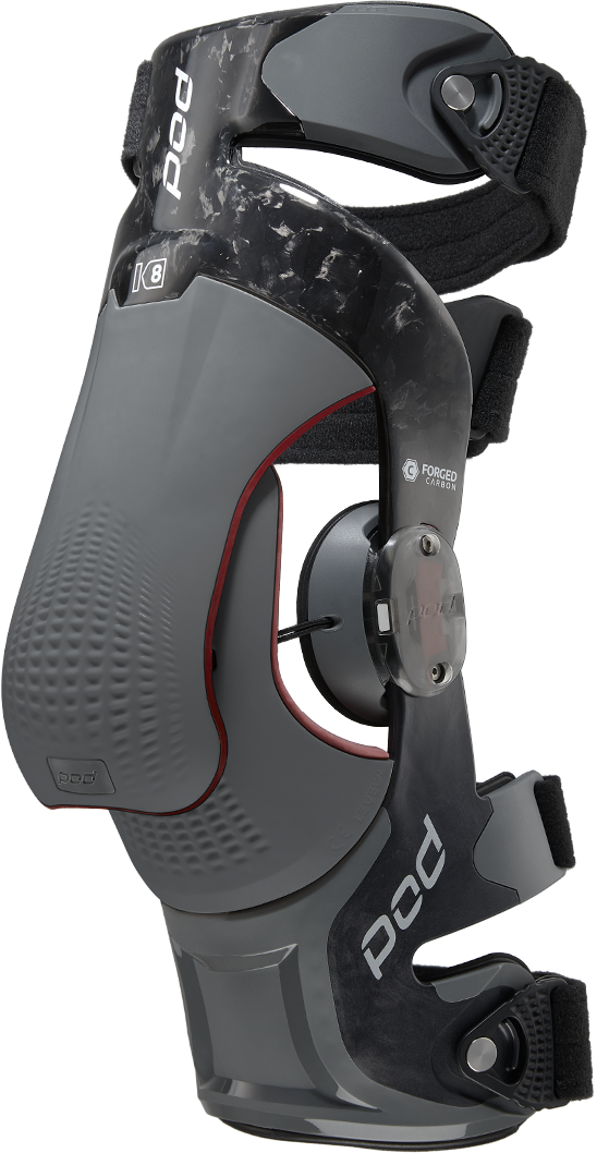 POD K8 Knee Brace Carbon (Lt) Carbon/Graphite - View 1