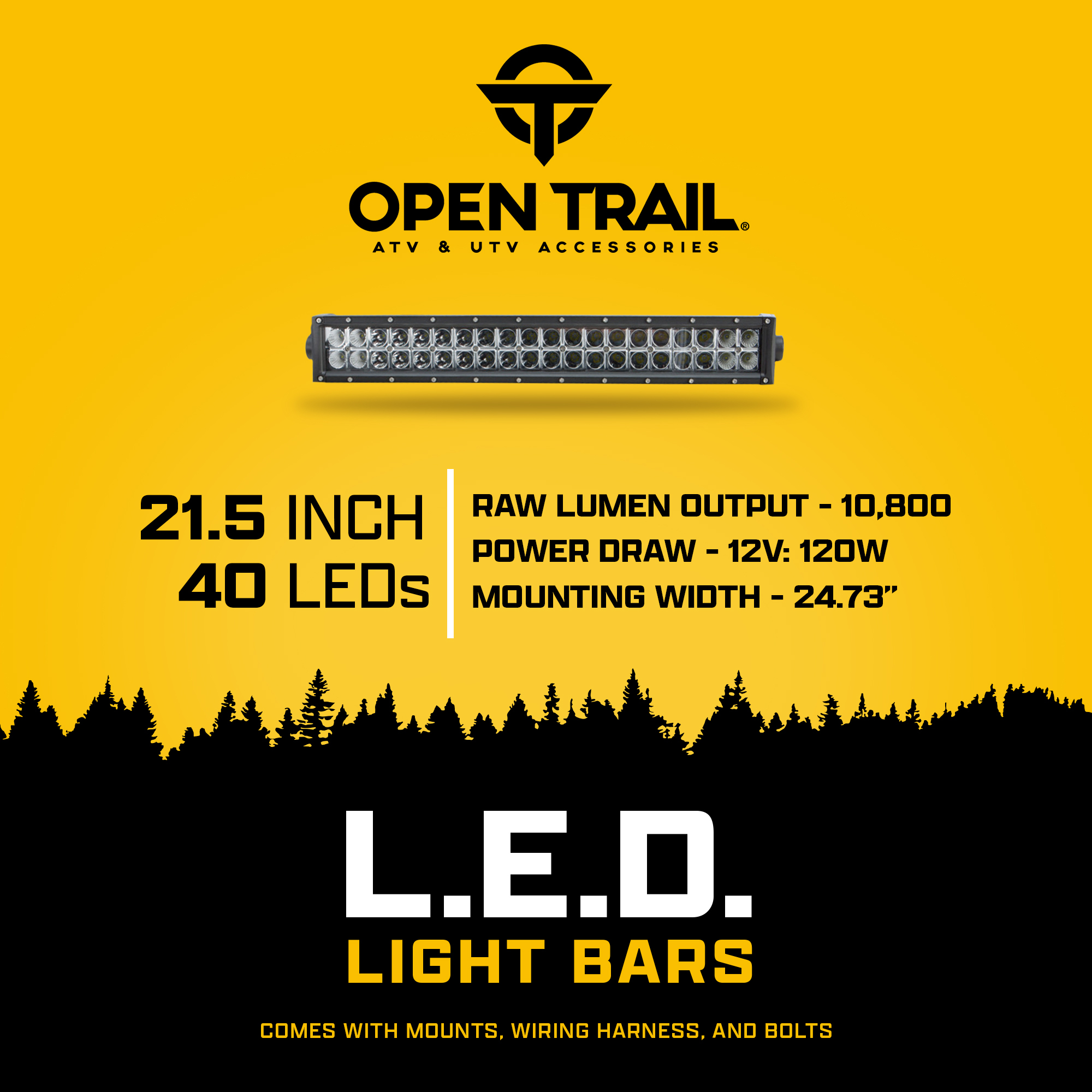 Dual Row LED Light Bar