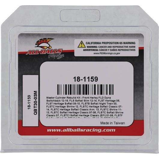 Master Cylinder Rebuild Kit