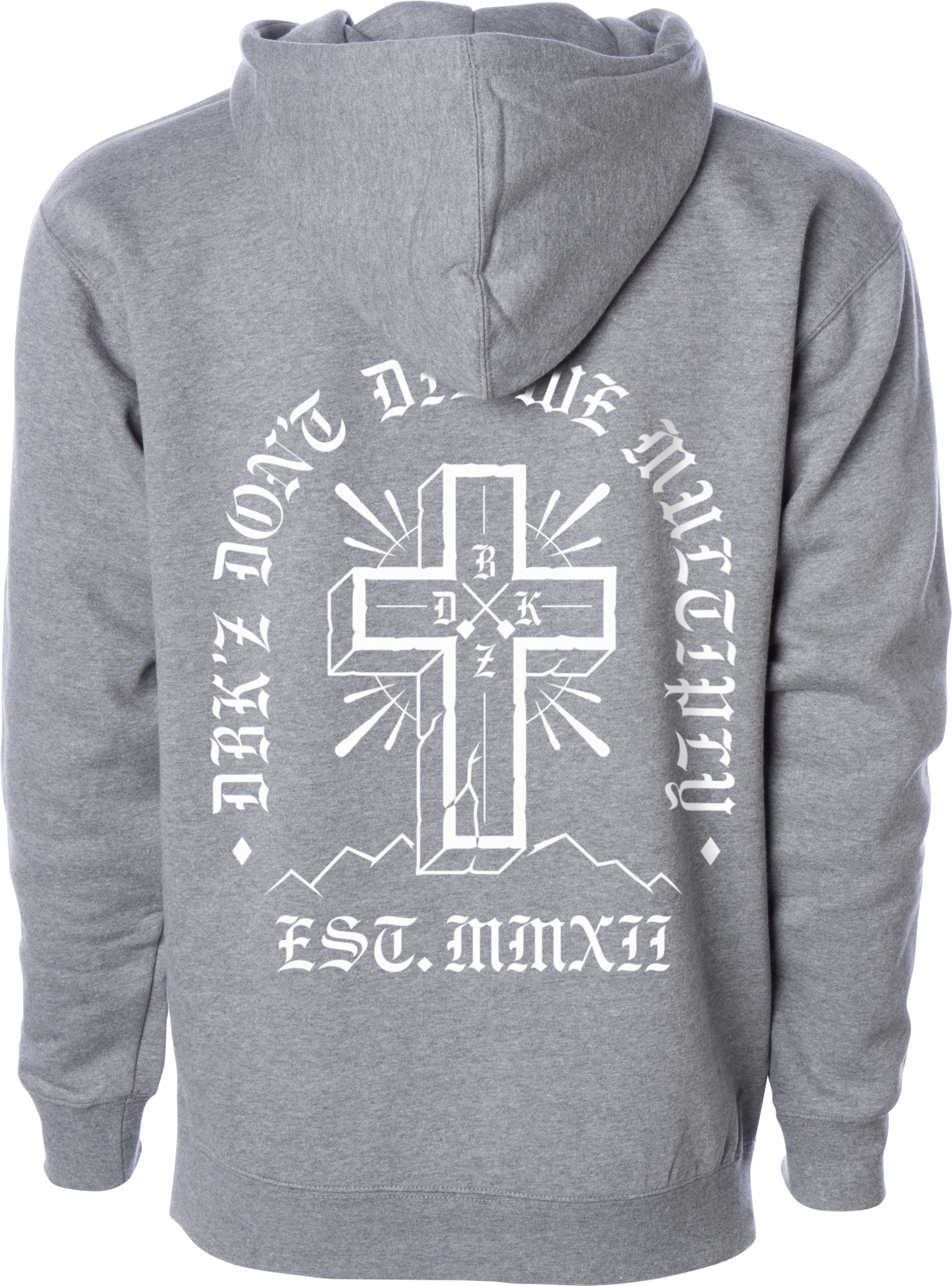 DBK Multiply Zip Hoodie Heather - View 1