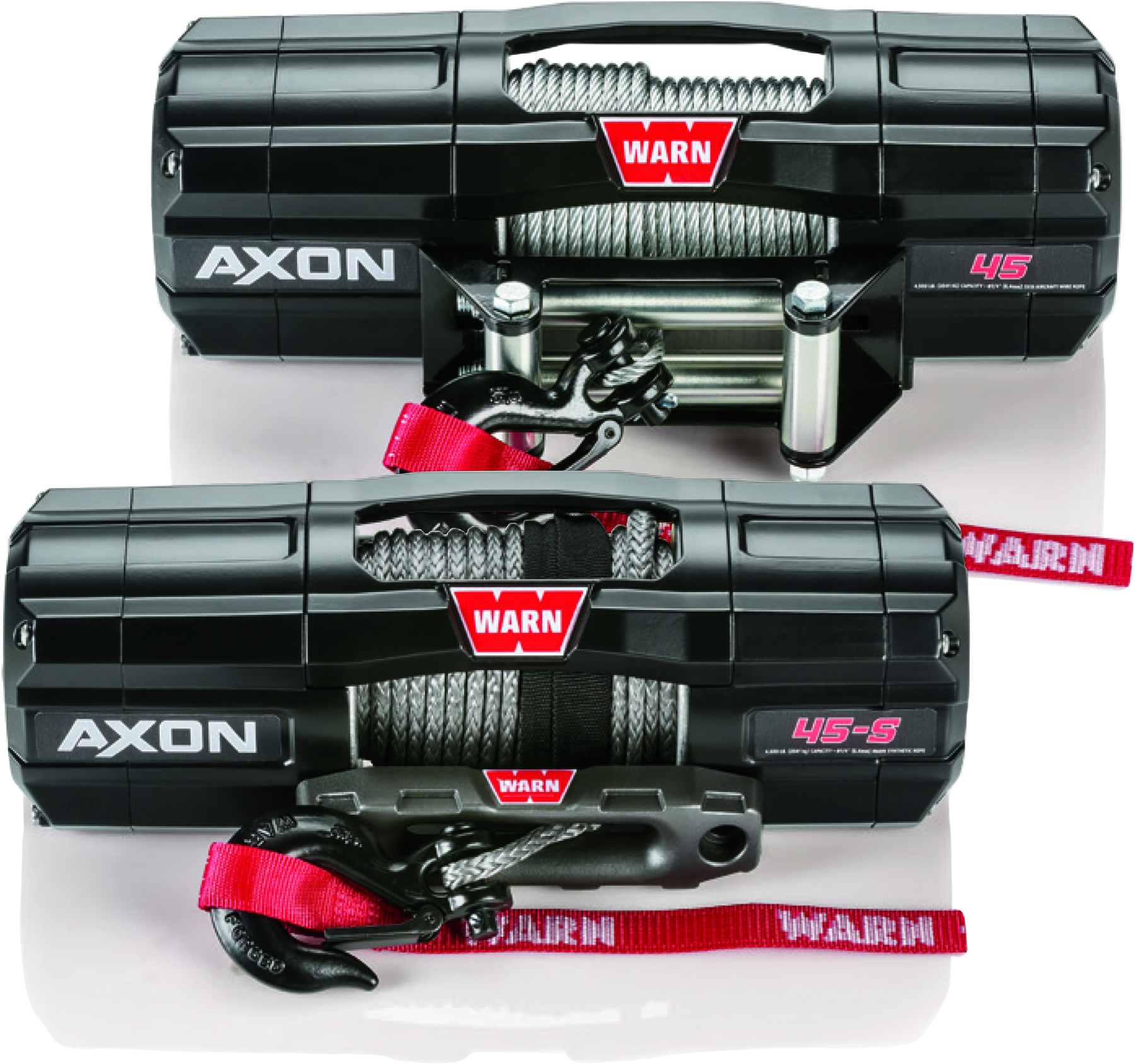 WARN AXON 45/45S/45RC/4500 Wire Rope Winch - View 1