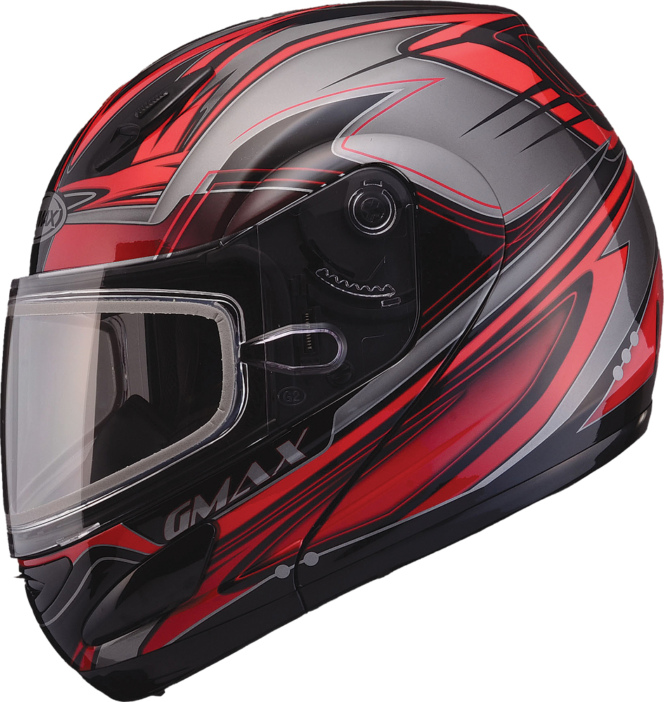 Gmax Gm-44s Modular Helmet Semcoe /Silver - View 1