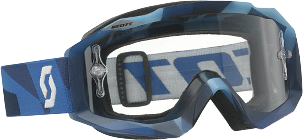 SCOTT HUSTLE GOGGLE ABSTRACT W/CLEAR LENS - View 1