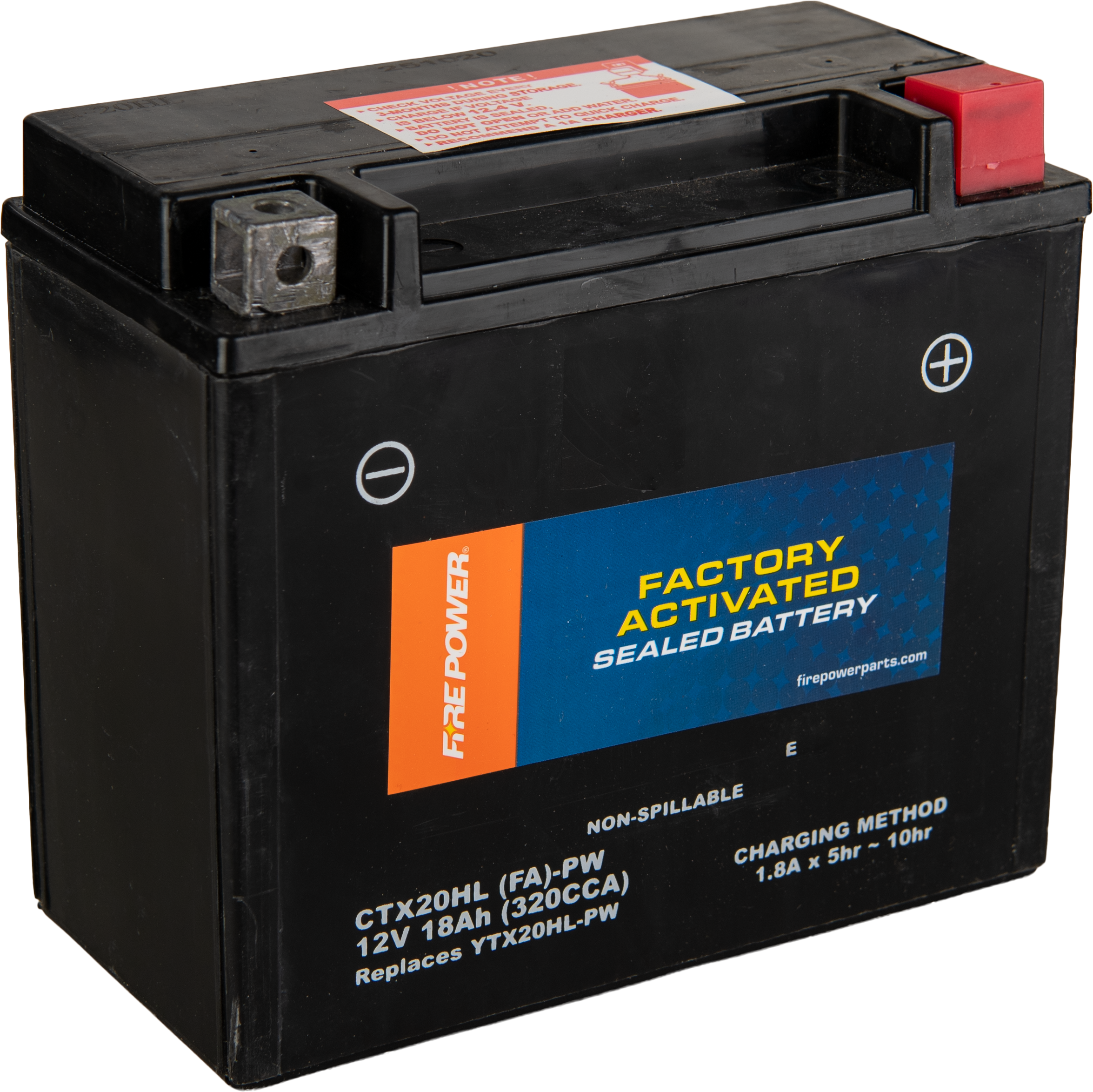 Factory Activated Sealed Battery