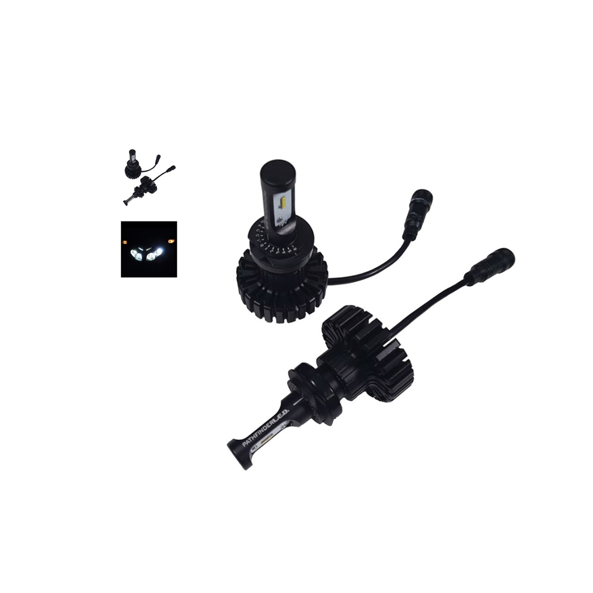 PATHFINDER H7 LED Headlight Bulbs - View 1