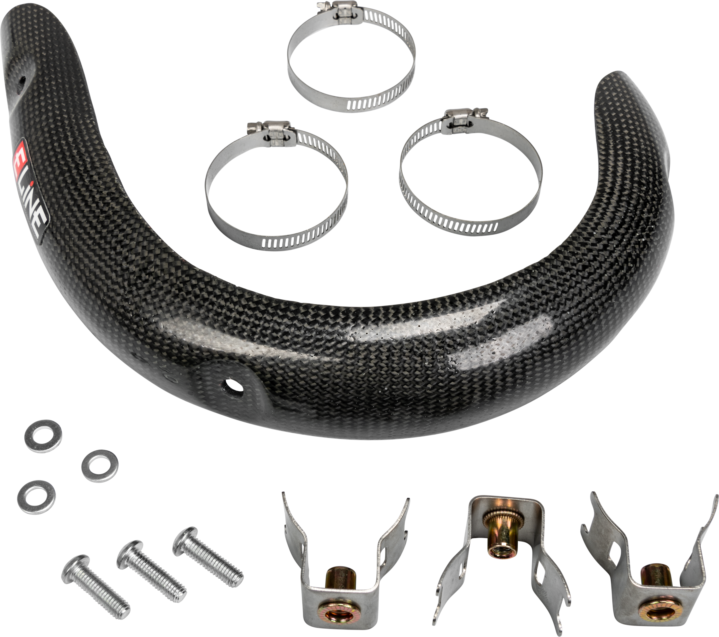 E-LINE ACCESSORIES Carbon Fiber Heat Shields - View 1