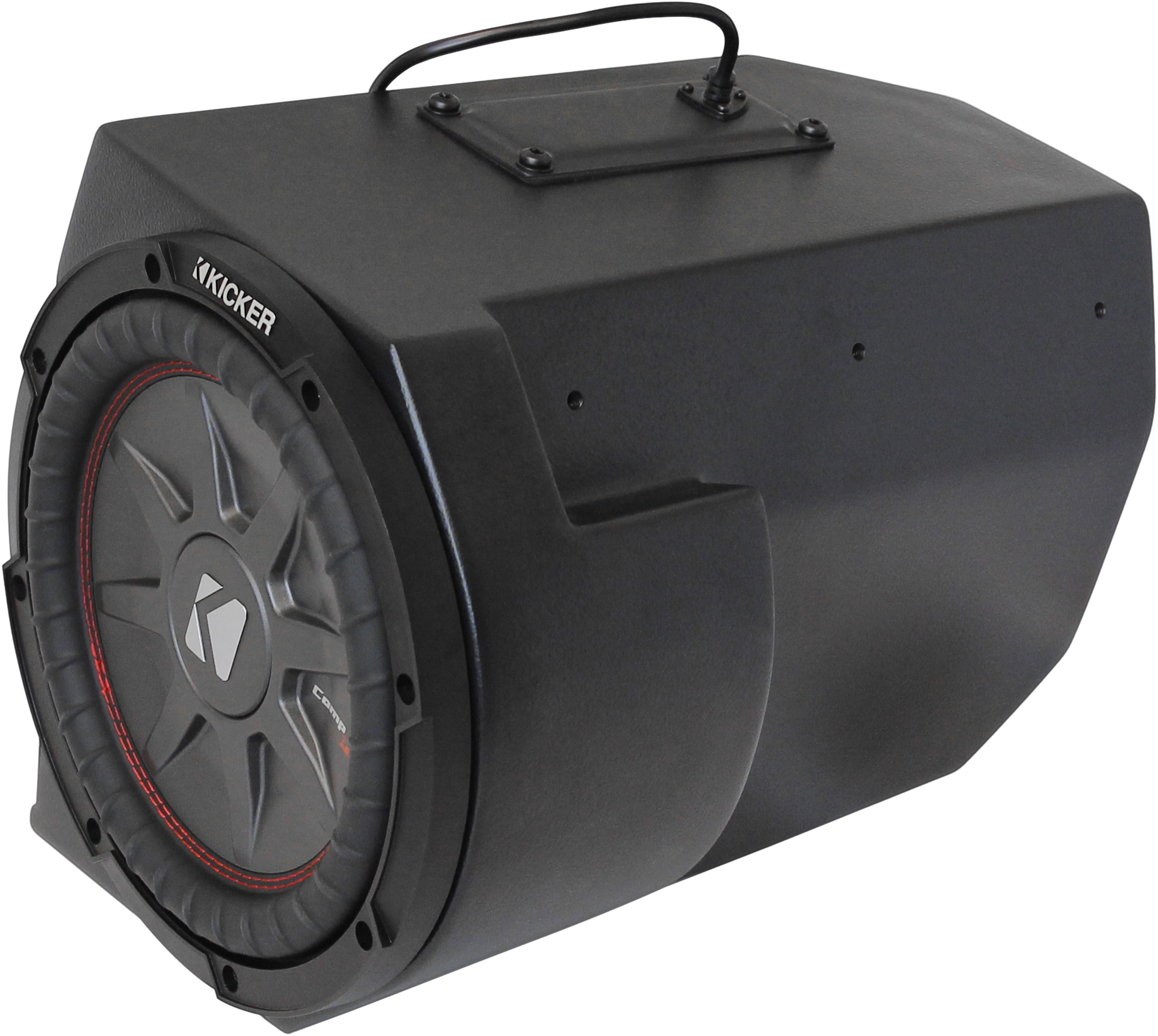 SSV WORKS Under Dash 10" Sub & Box - View 1