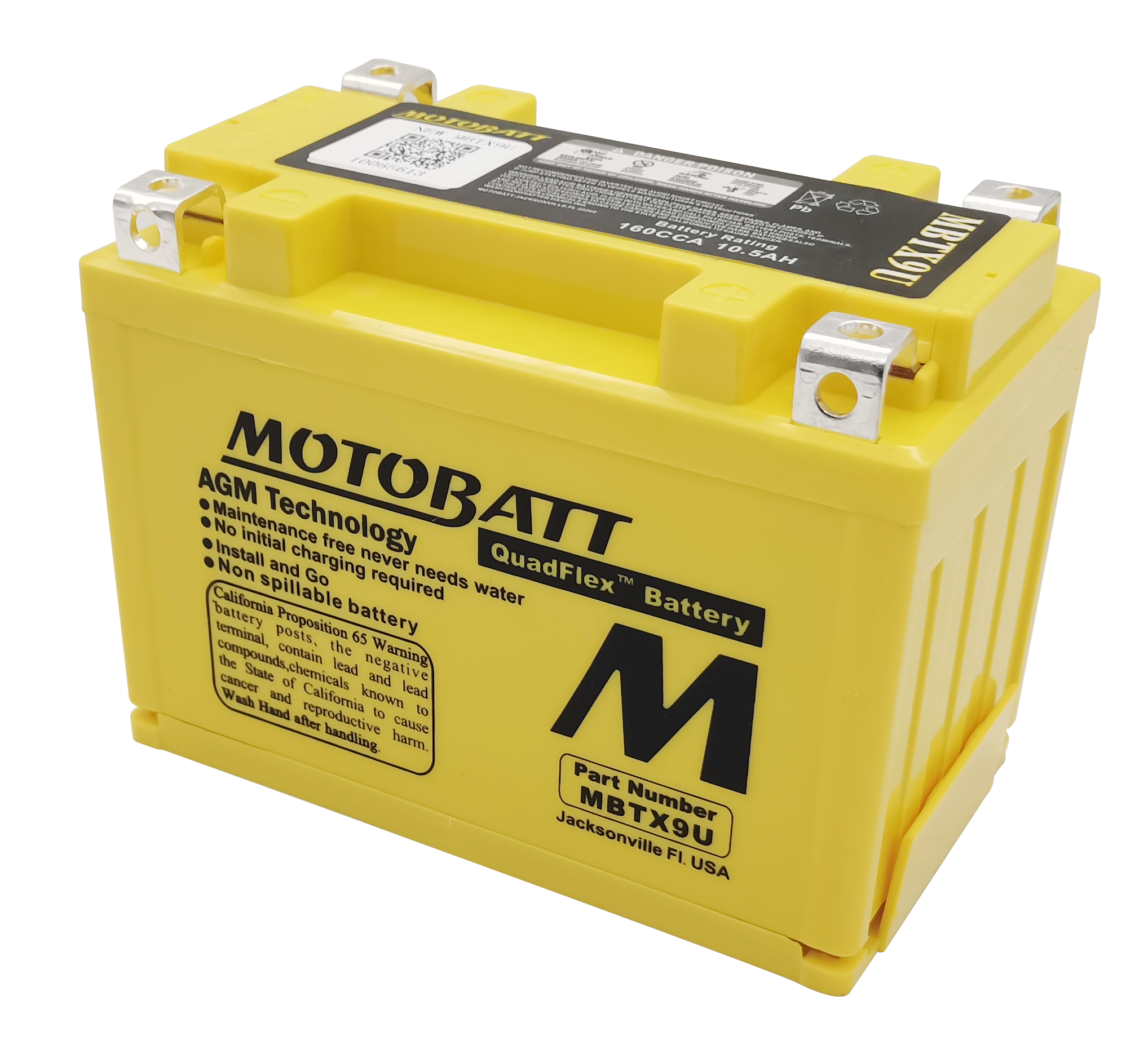 MotoBatt Quadflex AGM Batteries