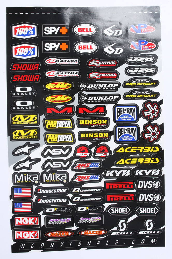 Decal Sheet