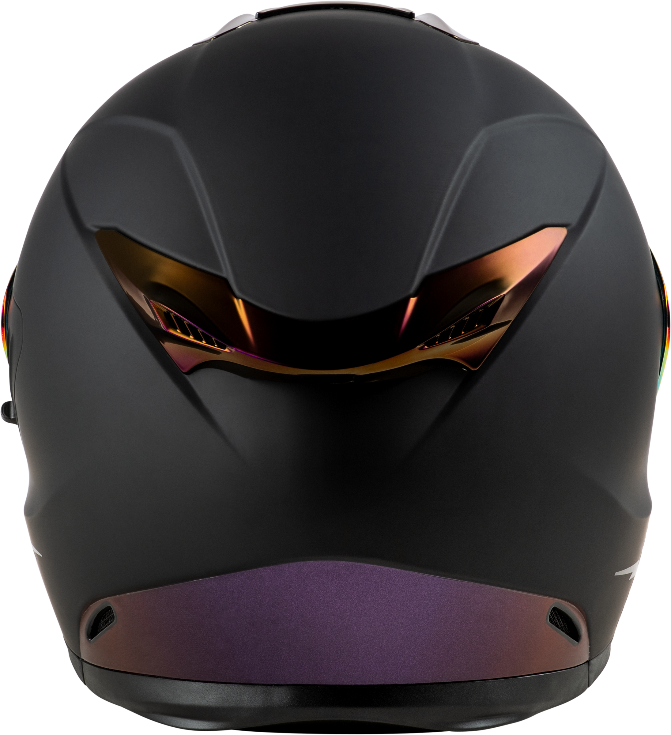 Fly Racing Sentinel Recon Helmet Matte Black/Purple Chrome X Helmets