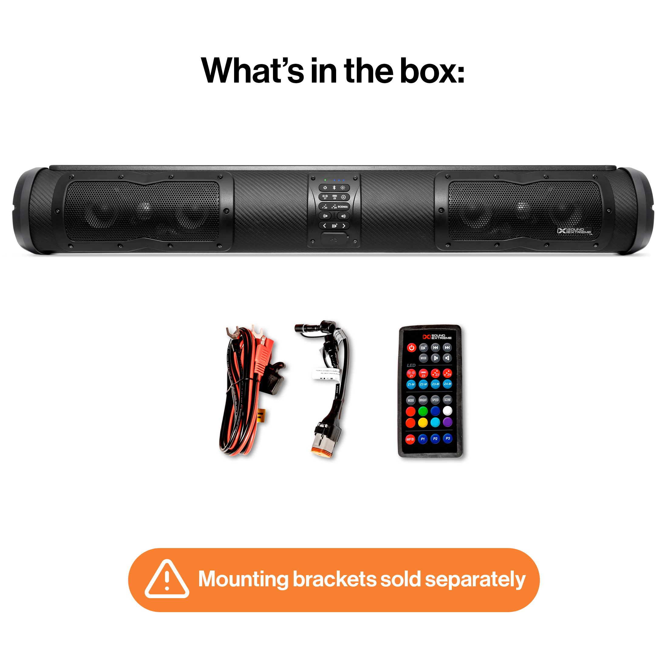 ECOXGEAR SEI-EXSE3301 Seds33 Elite Waterproof Bluetooth Speaker with LED