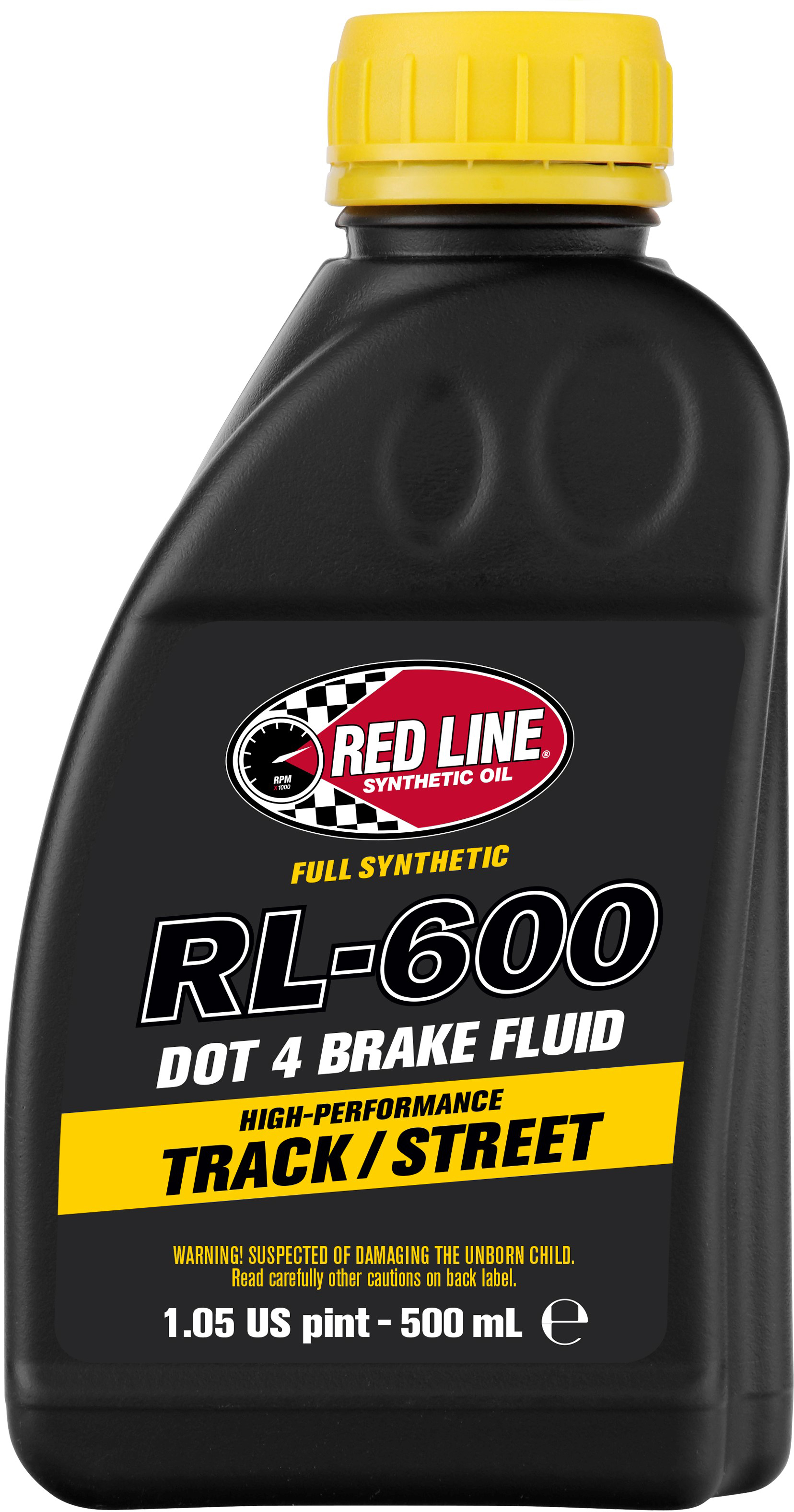 RED LINE RL-600 DOT 4 SYN Track/Street Brake Fluid - View 1