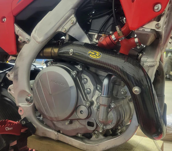 Carbon Fiber Header Heat Shield