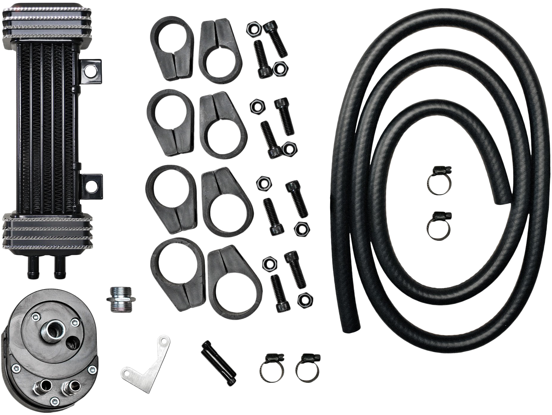 JAGG Deluxe Diamond Cut Oil Cooler Sytem - View 1
