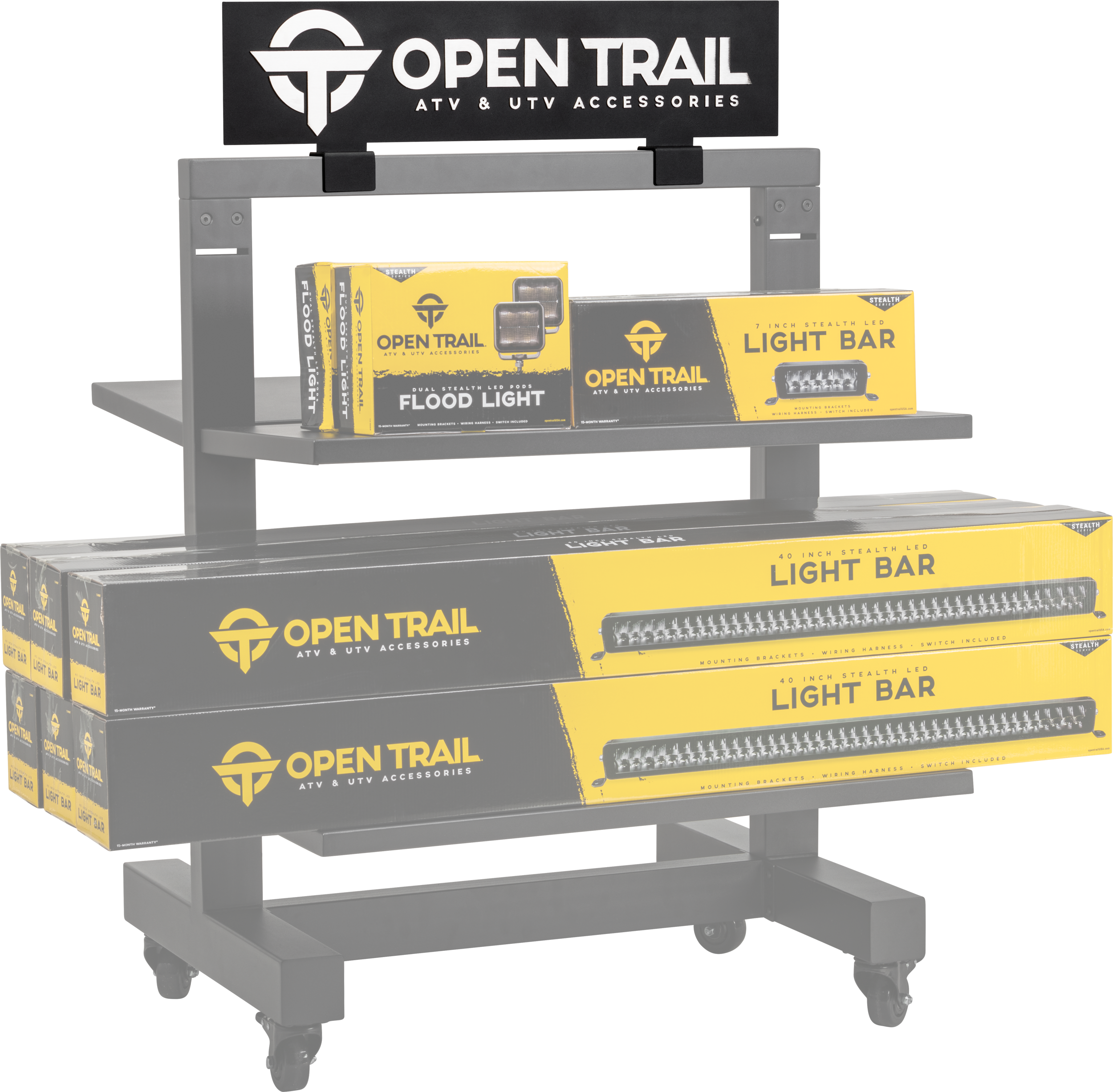 Battery Display Open Trail Header