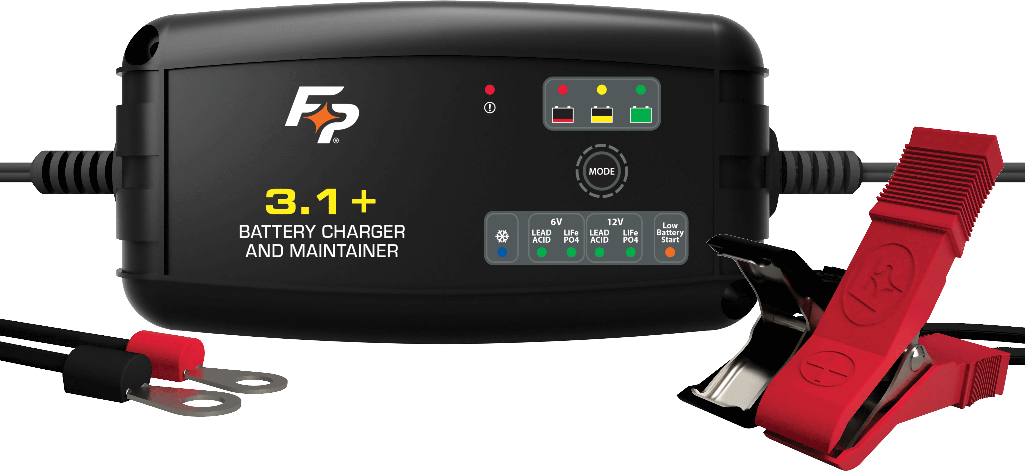 FIRE POWER BATTERY CHARGER 6V/12V 3.1A - View 1