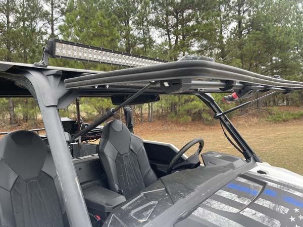 Flip Up Windshield