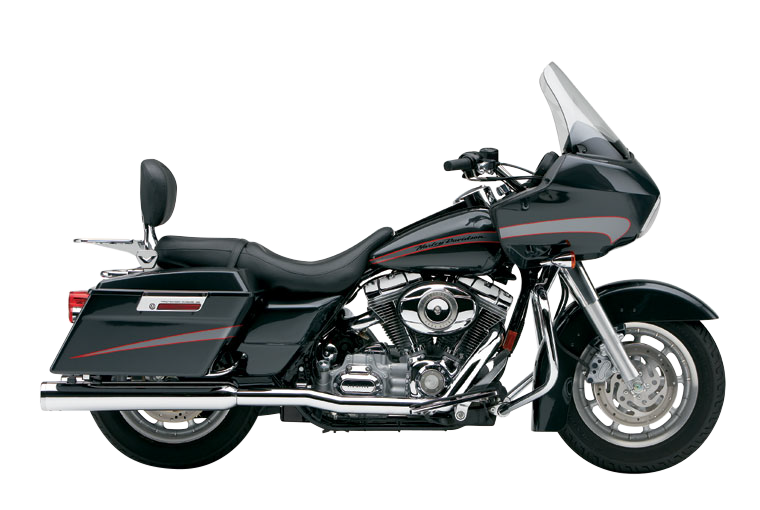 COBRA TRUE DUAL HEADPIPES BLACK FLH/FLT 07-08 - View 1
