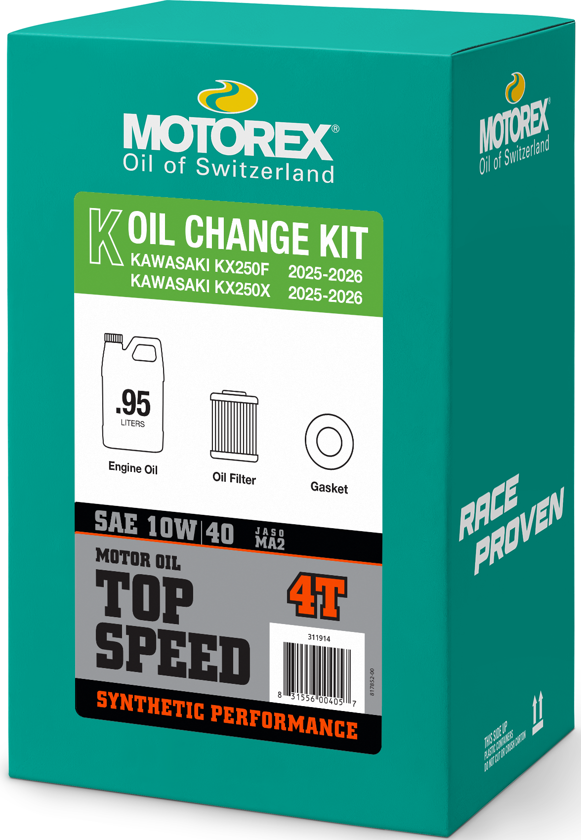 Motorex Top Speed Oil Change Kit