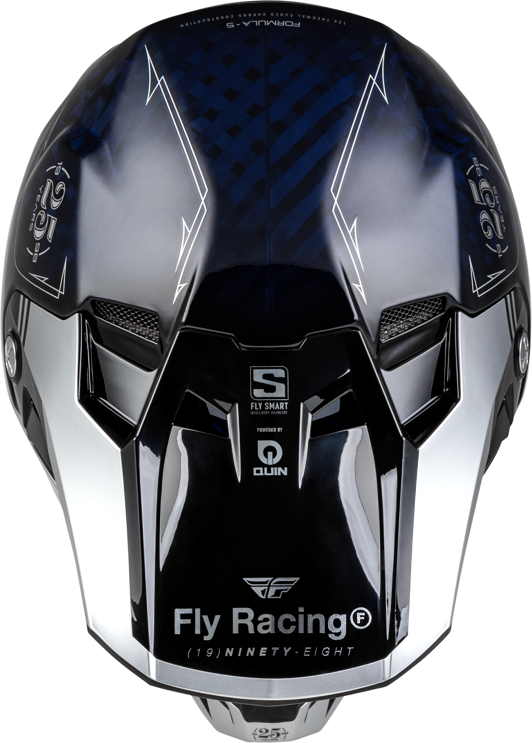 Casco de motocross todoterreno Fly Racing Youth Forumula S carbono MX ATV - Imagen 14 de 21
