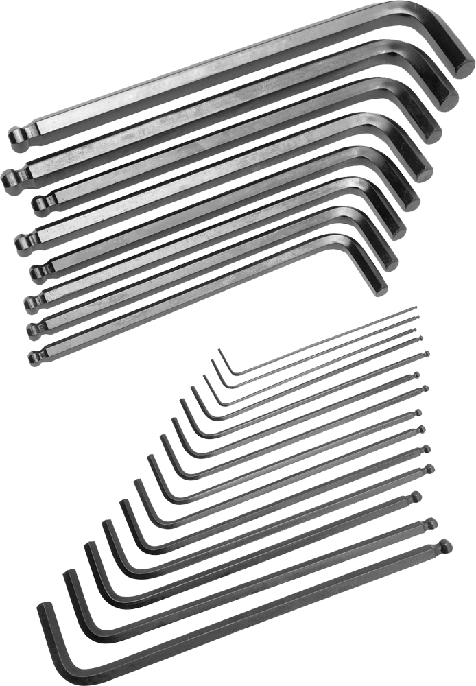 SAE/Metric Ball End Hex Key Set