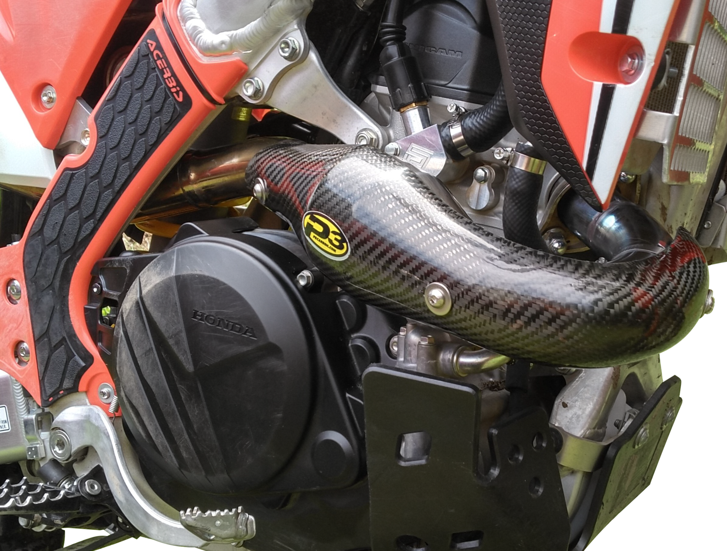 Carbon Fiber Header Heat Shield