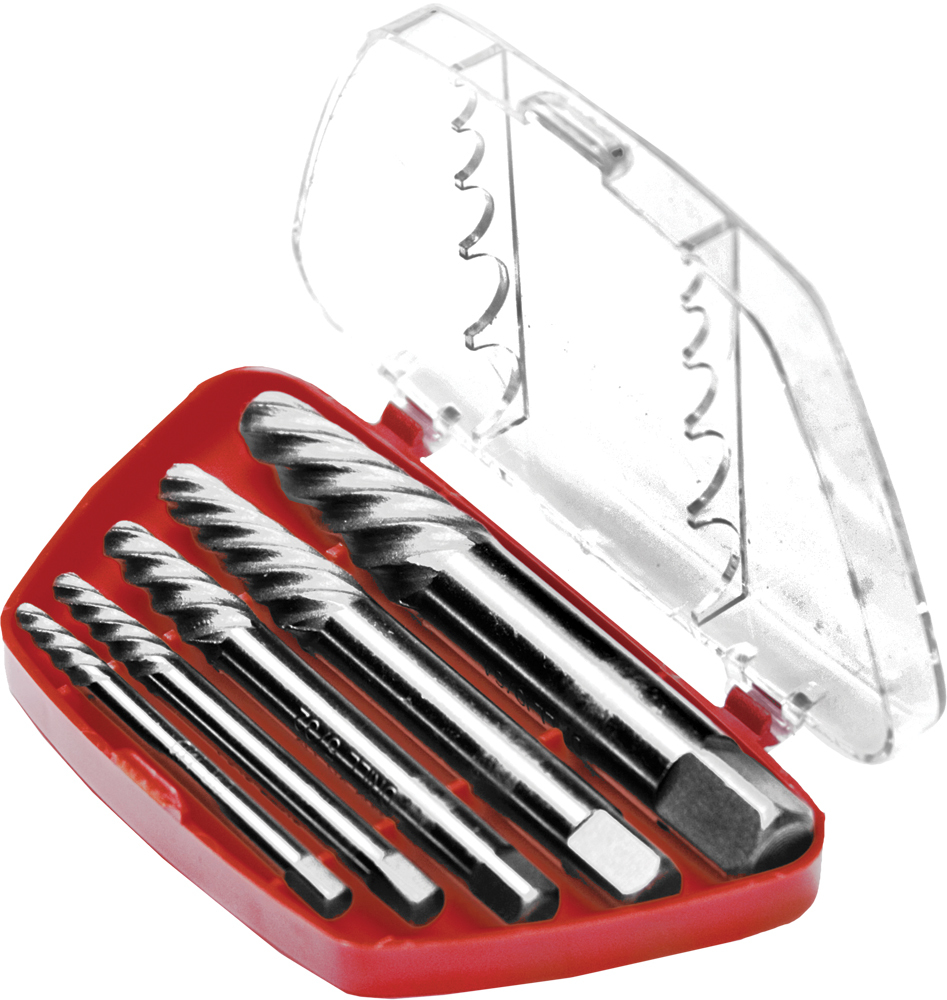PERFORMANCE TOOL 5 Piece Screw Extractor Set - View 1
