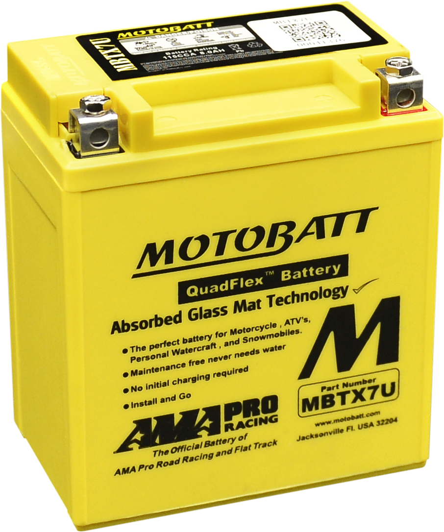 MotoBatt Quadflex AGM Batteries