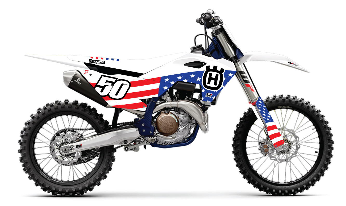 D-COR D'Cor Team USA Kit Husqvarna - View 1