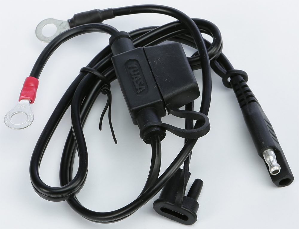 YUASA Battery Charger Ring Leads - View 1