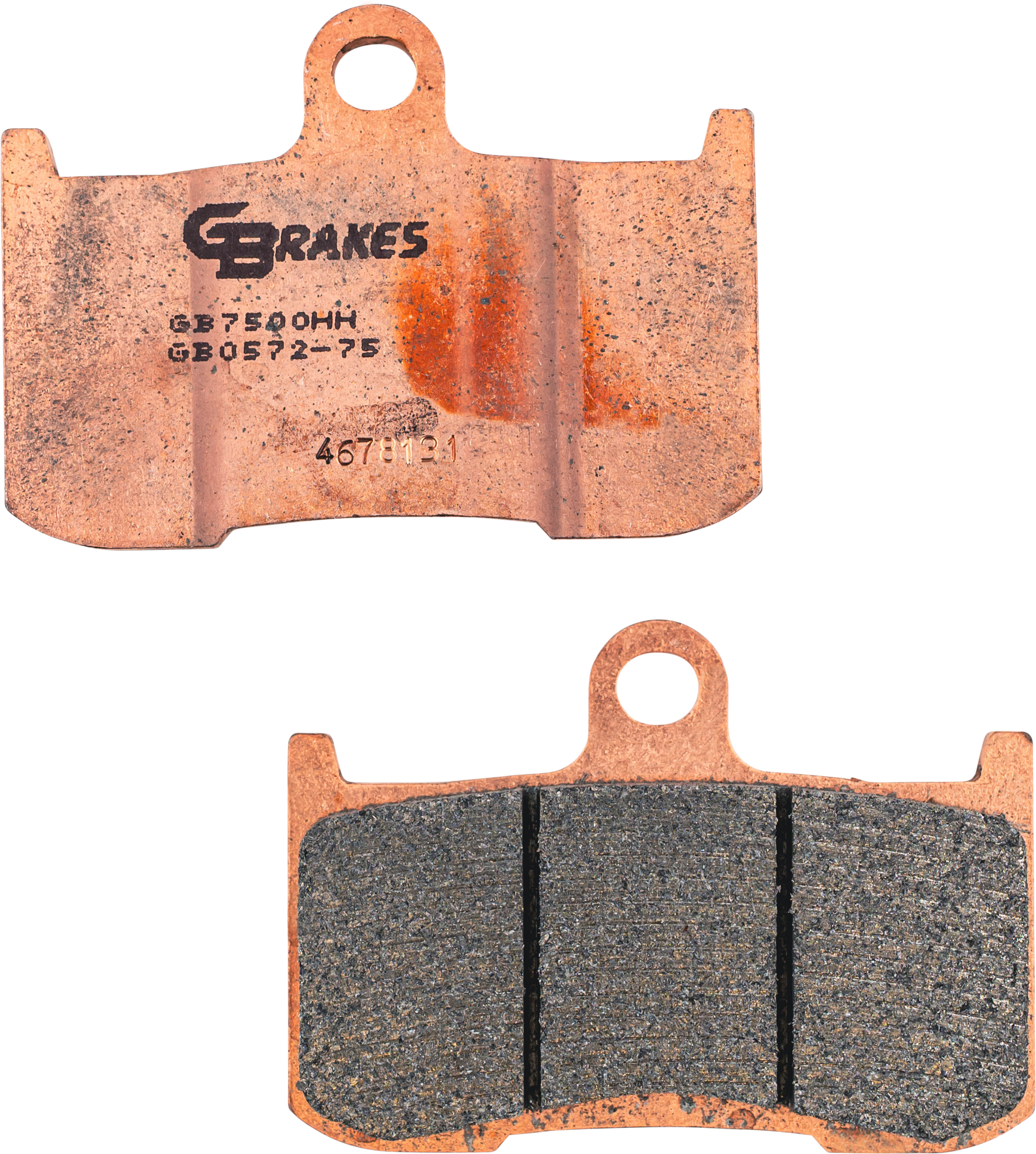 GBRAKES BRAKE PADS SINTERED CERAMIC - View 1